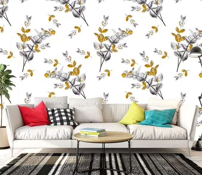 3D Flower Branch 2197 Wall Murals Wallpaper AJ Wallpaper 2 