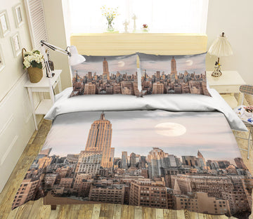 3D Modern City 7119 Assaf Frank Bedding Bed Pillowcases Quilt Cover Duvet Cover