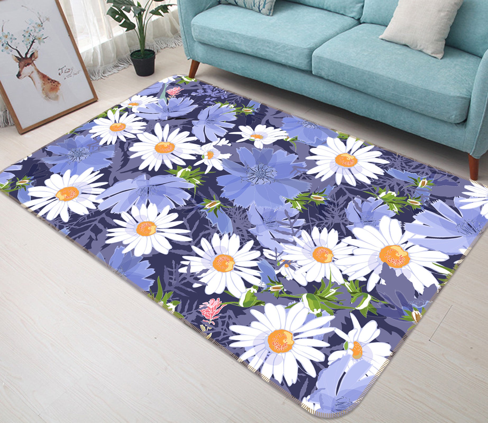 3D Daisy 30138 Non Slip Rug Mat