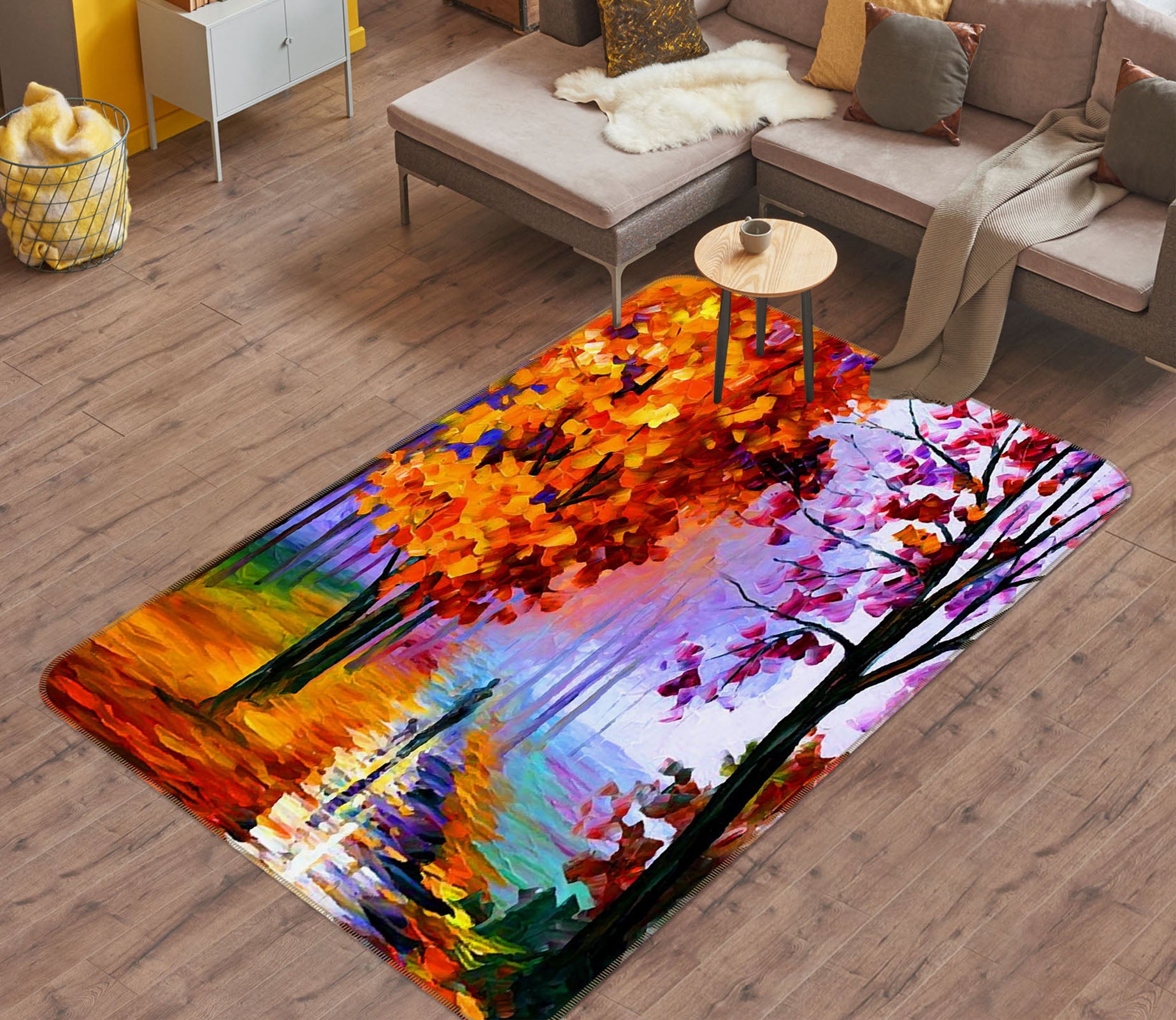 3D Forest 33220 Non Slip Rug Mat