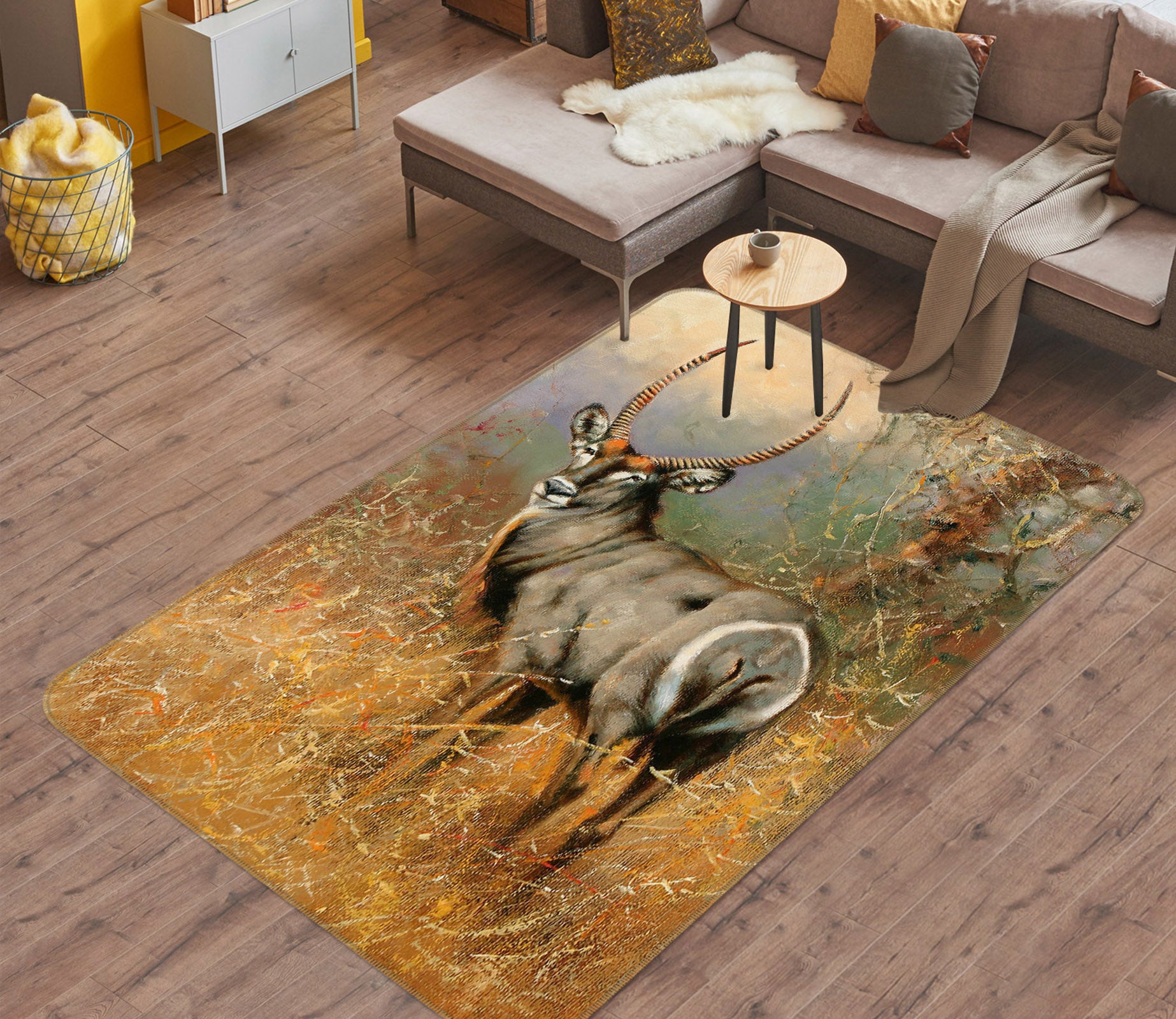 3D Antelope 33191 Non Slip Rug Mat