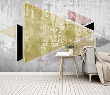 3D Colored Triangle 1771 Wall Murals Wallpaper AJ Wallpaper 2 