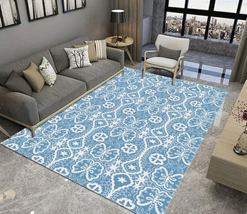 3D Colored Flowers WG528 Non Slip Rug Mat Mat AJ Creativity Home 