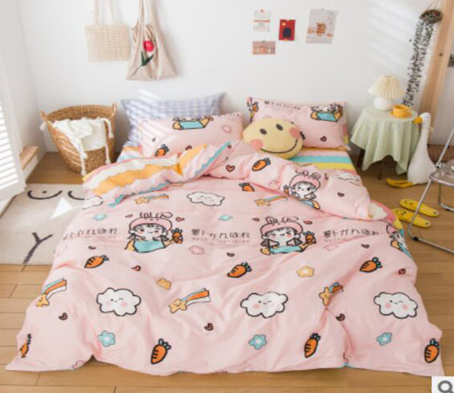 3D Cloud Pattern 40225 Bed Pillowcases Quilt