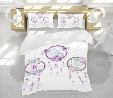 3D Three Dream Catcher 15005 Bed Pillowcases Quilt