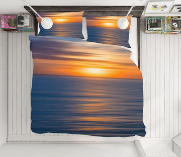 3D Sunrise Sea 2128 Marco Carmassi Bedding Bed Pillowcases Quilt Quiet Covers AJ Creativity Home 