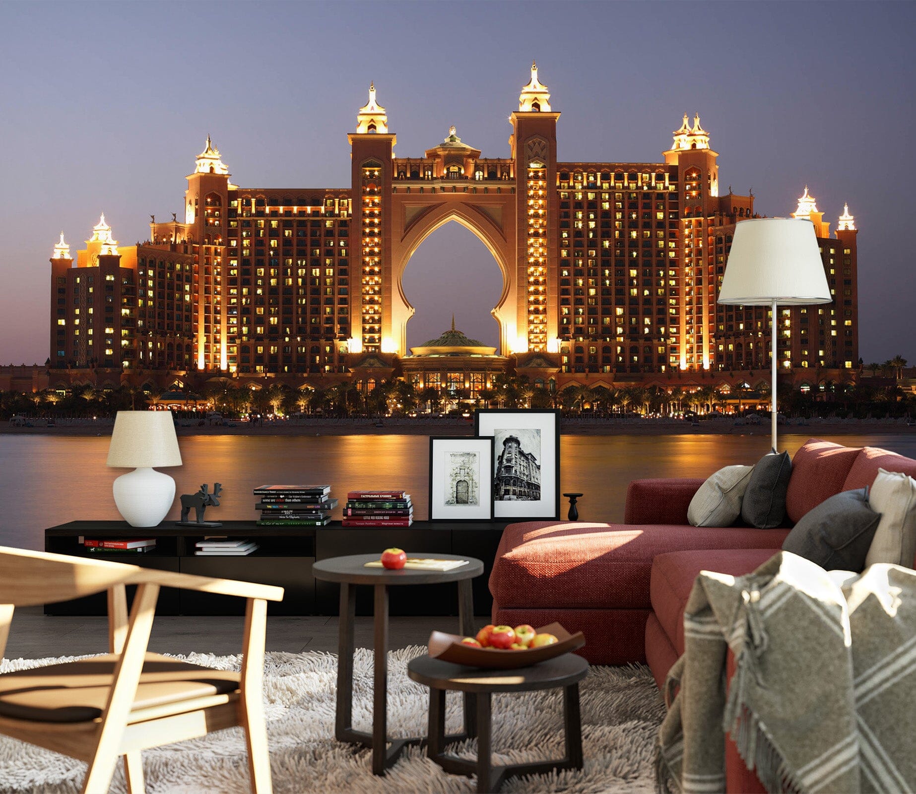 3D Night City 1482 Wall Murals Wallpaper AJ Wallpaper 2 
