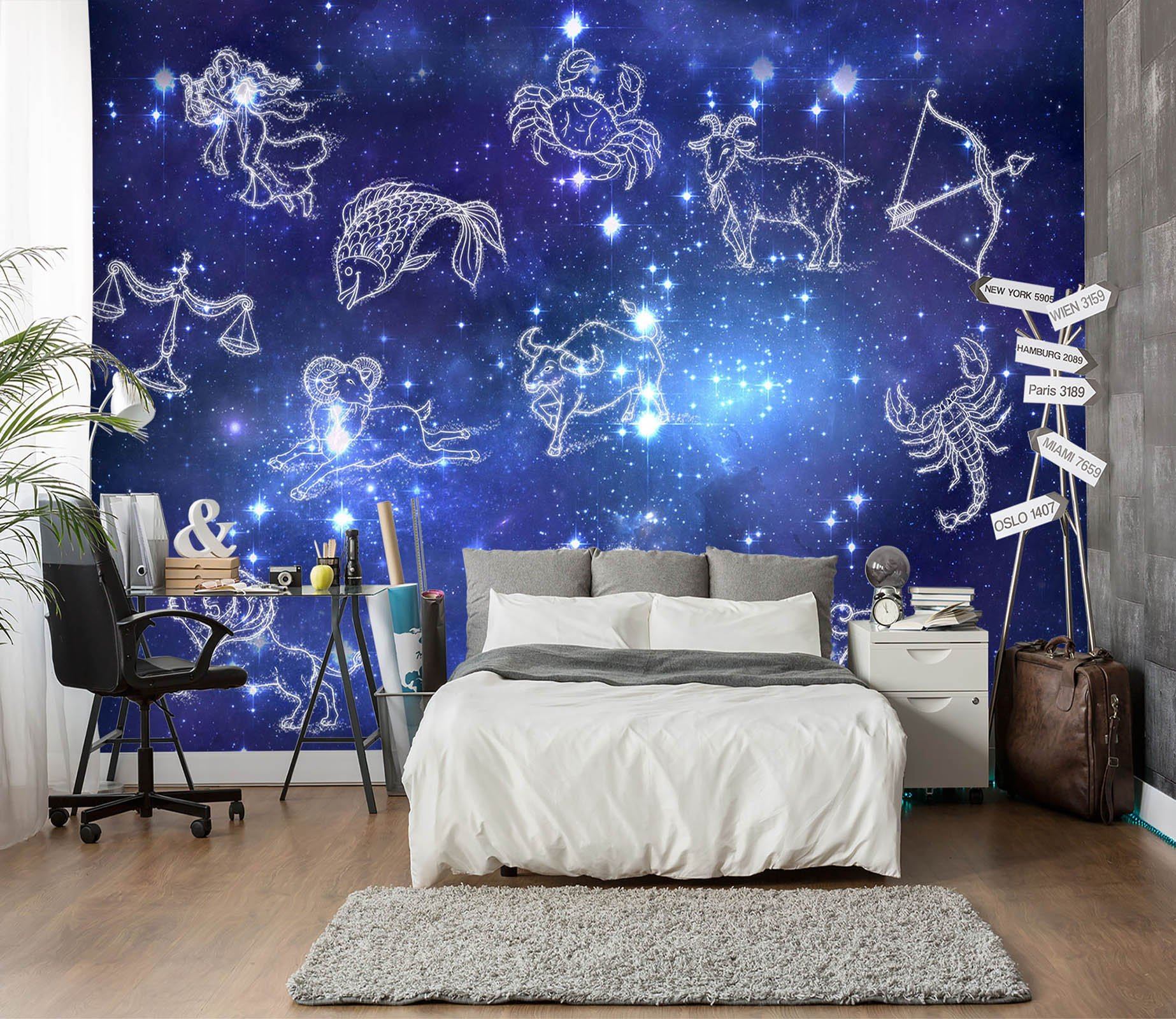 3D Beautiful Constellation 490 Wallpaper AJ Wallpaper 2 