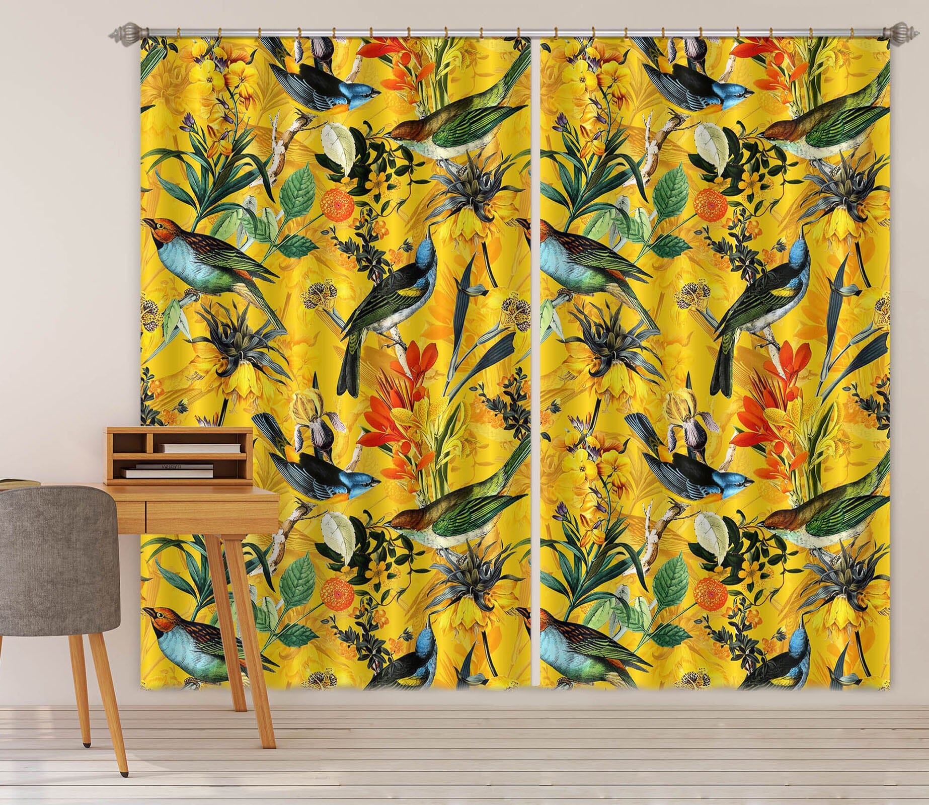 3D Golden Summer 117 Uta Naumann Curtain Curtains Drapes Curtains AJ Creativity Home 