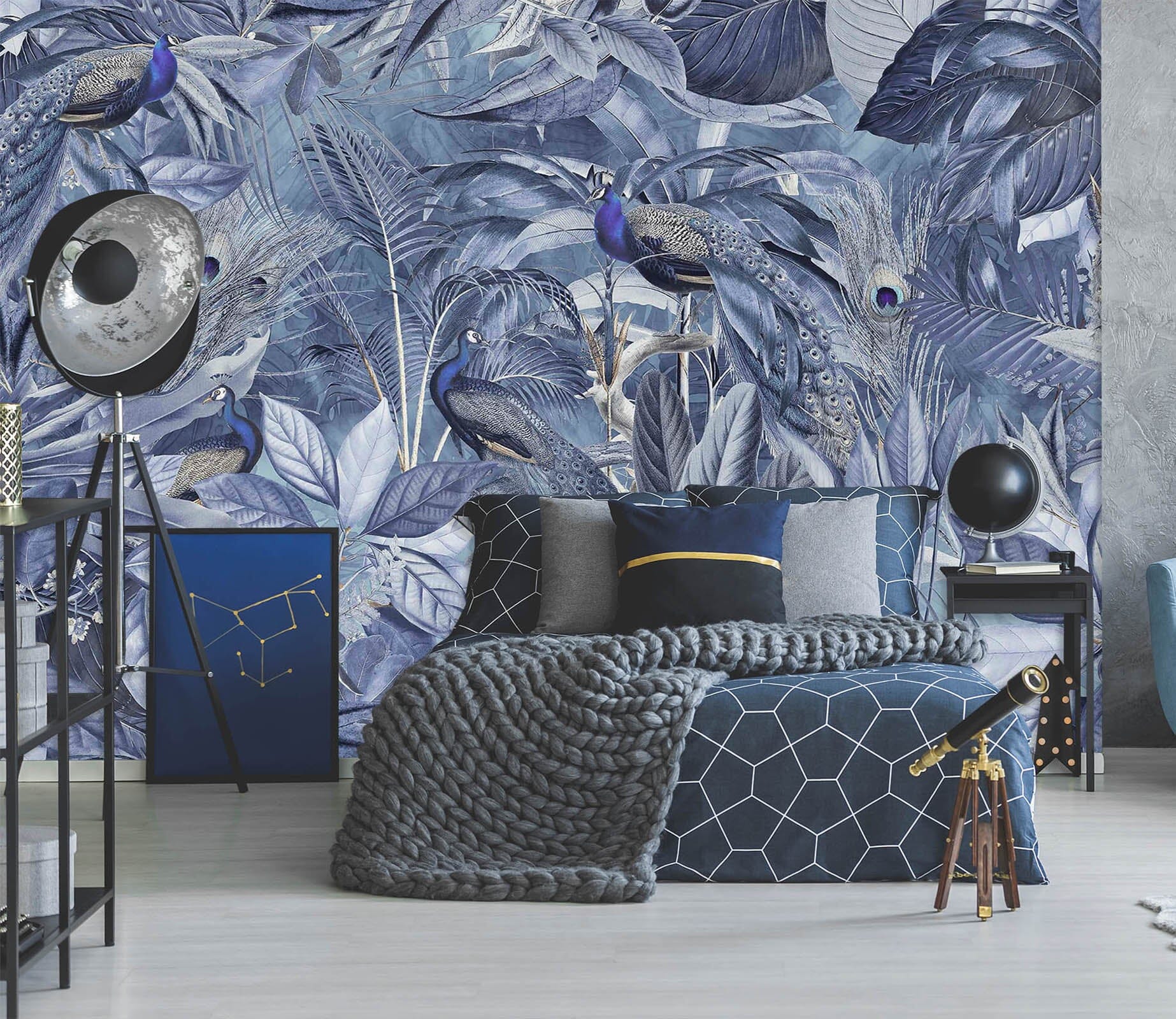 3D Night Forest 1006 Andrea haase Wall Mural Wall Murals Wallpaper AJ Wallpaper 2 