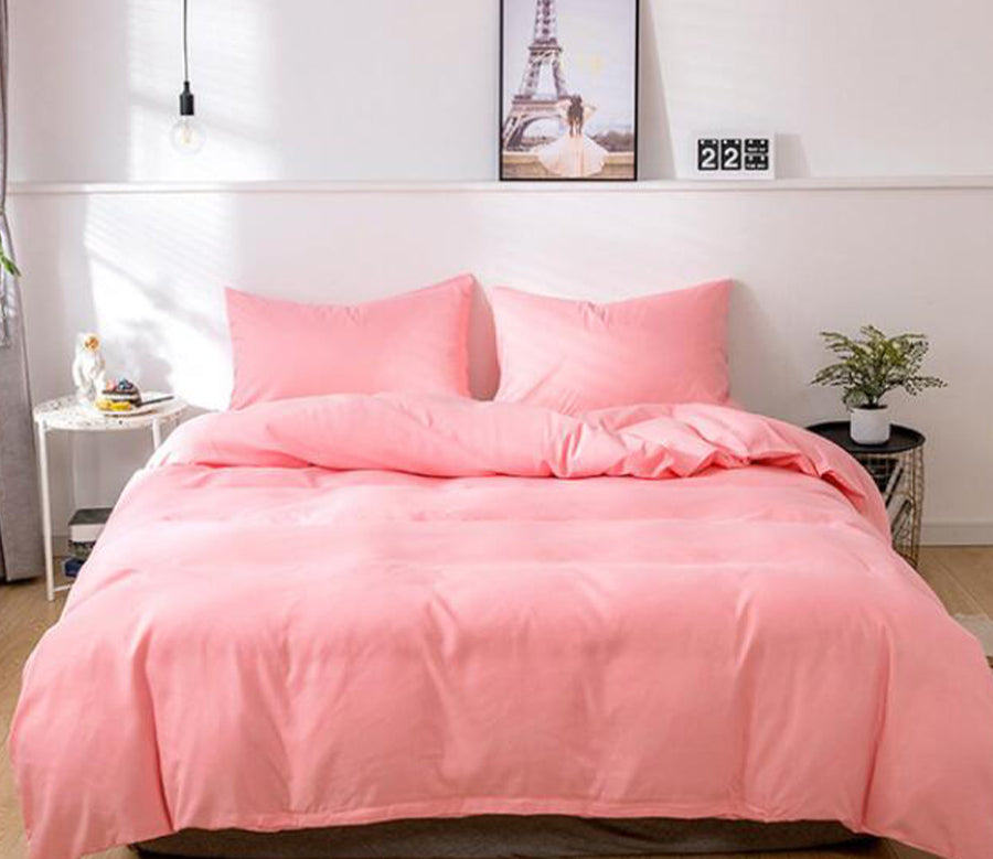 3D Pink 8158 Bed Pillowcases Quilt