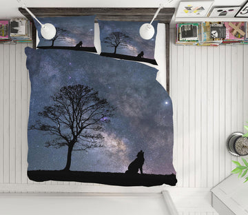 3D Tree Shadow 60017 Bed Pillowcases Quilt