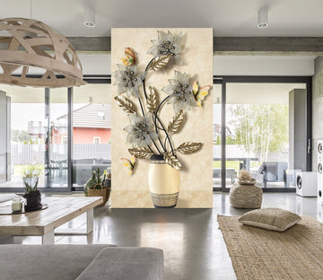 3D Art Vase 1869 Wall Murals Wallpaper AJ Wallpaper 2 