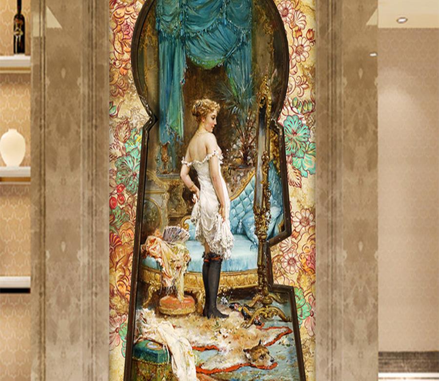 3D Statue Beauty 436 Wall Murals Wallpaper AJ Wallpaper 2 