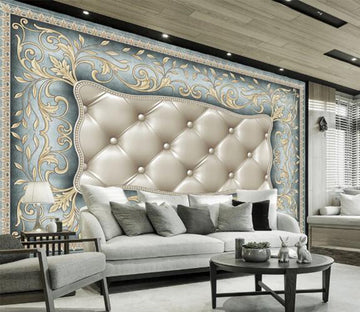 3D Floral Pattern WC1684 Wall Murals