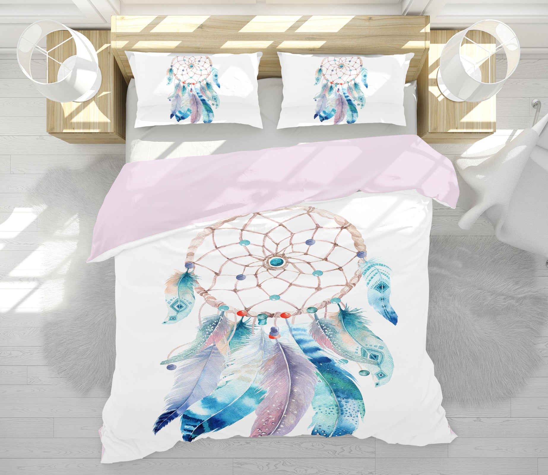 3D Dream Catcher 15033 Bed Pillowcases Quilt