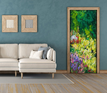 3D Garden Flower Bush 93111 Allan P. Friedlander Door Mural