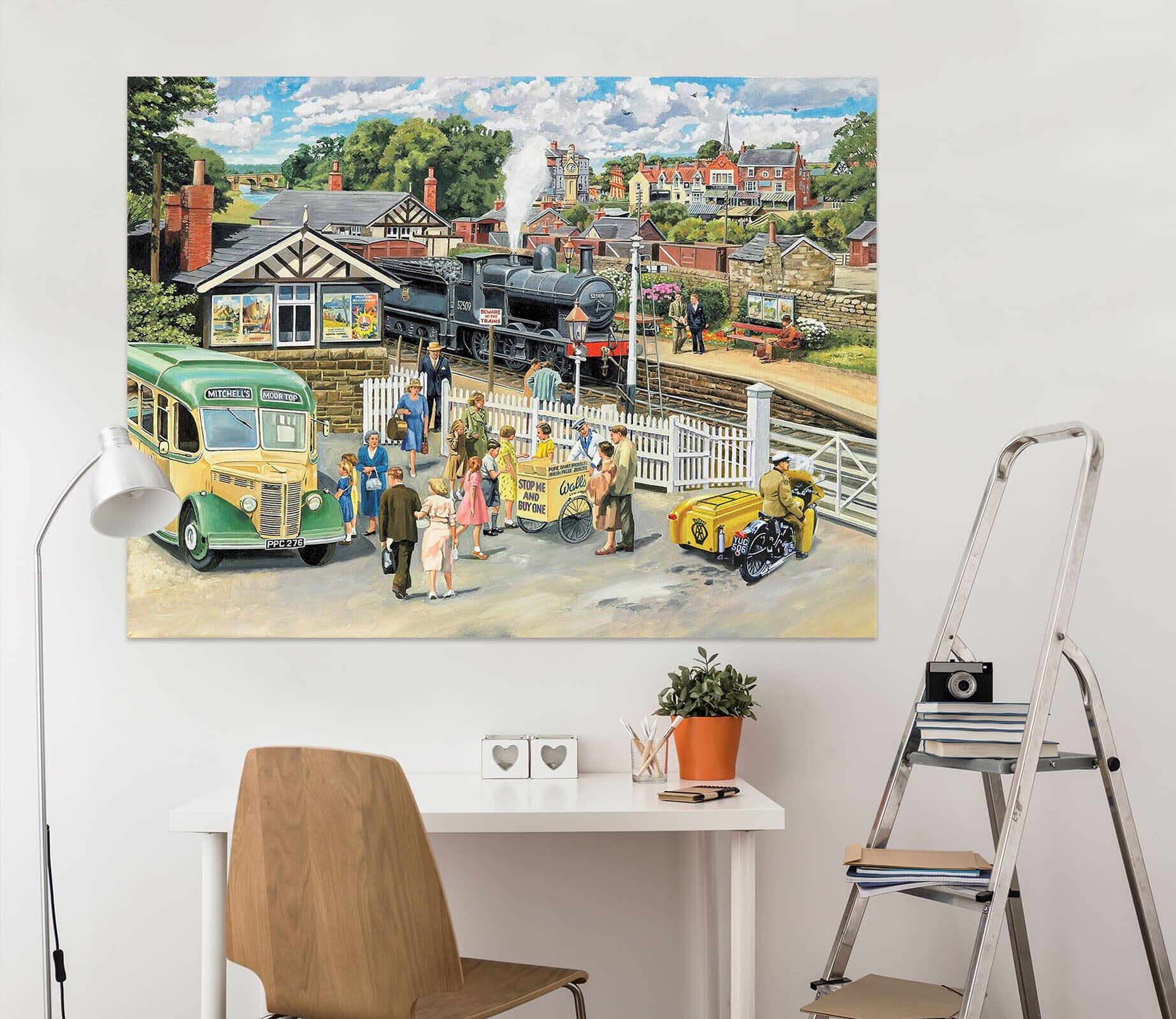 3D Selling Icecream 059 Trevor Mitchell Wall Sticker Wallpaper AJ Wallpaper 2 