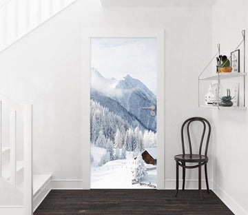 3D Snowfield 25083 Door Mural