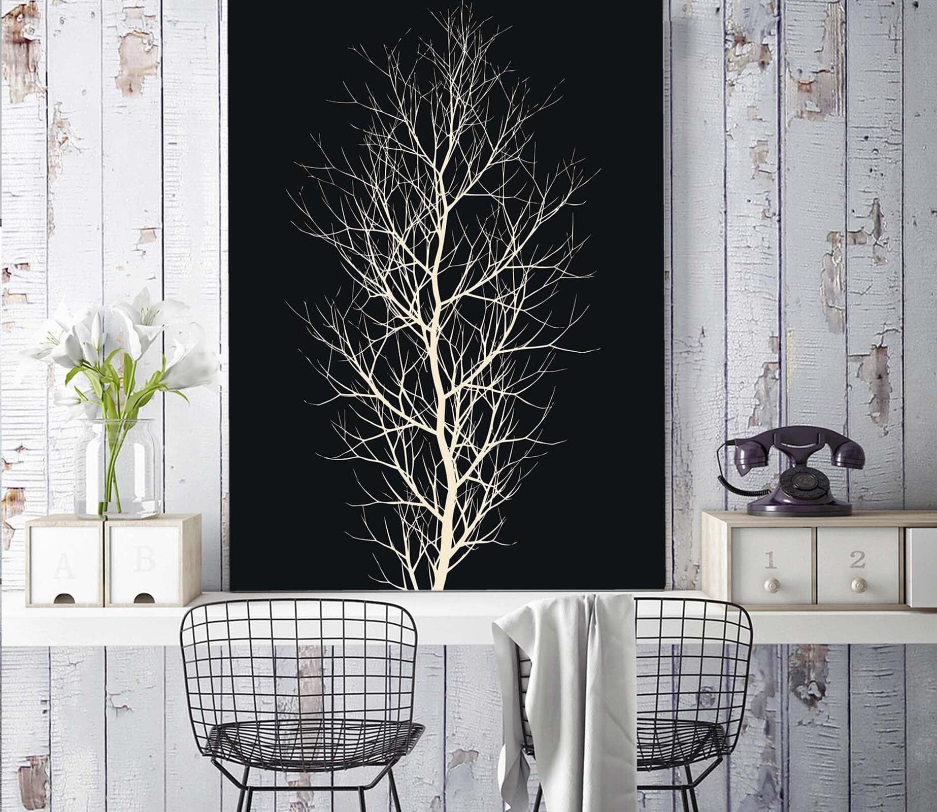 3D The White Tree 1422 Boris Draschoff Wall Mural Wall Murals Wallpaper AJ Wallpaper 2 