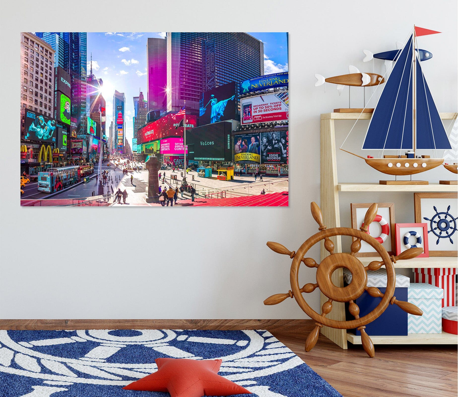 3D Colorful City 022 Assaf Frank Wall Sticker Wallpaper AJ Wallpaper 2 