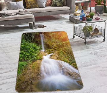 3D Mountain Torrent 26145 Non Slip Rug Mat