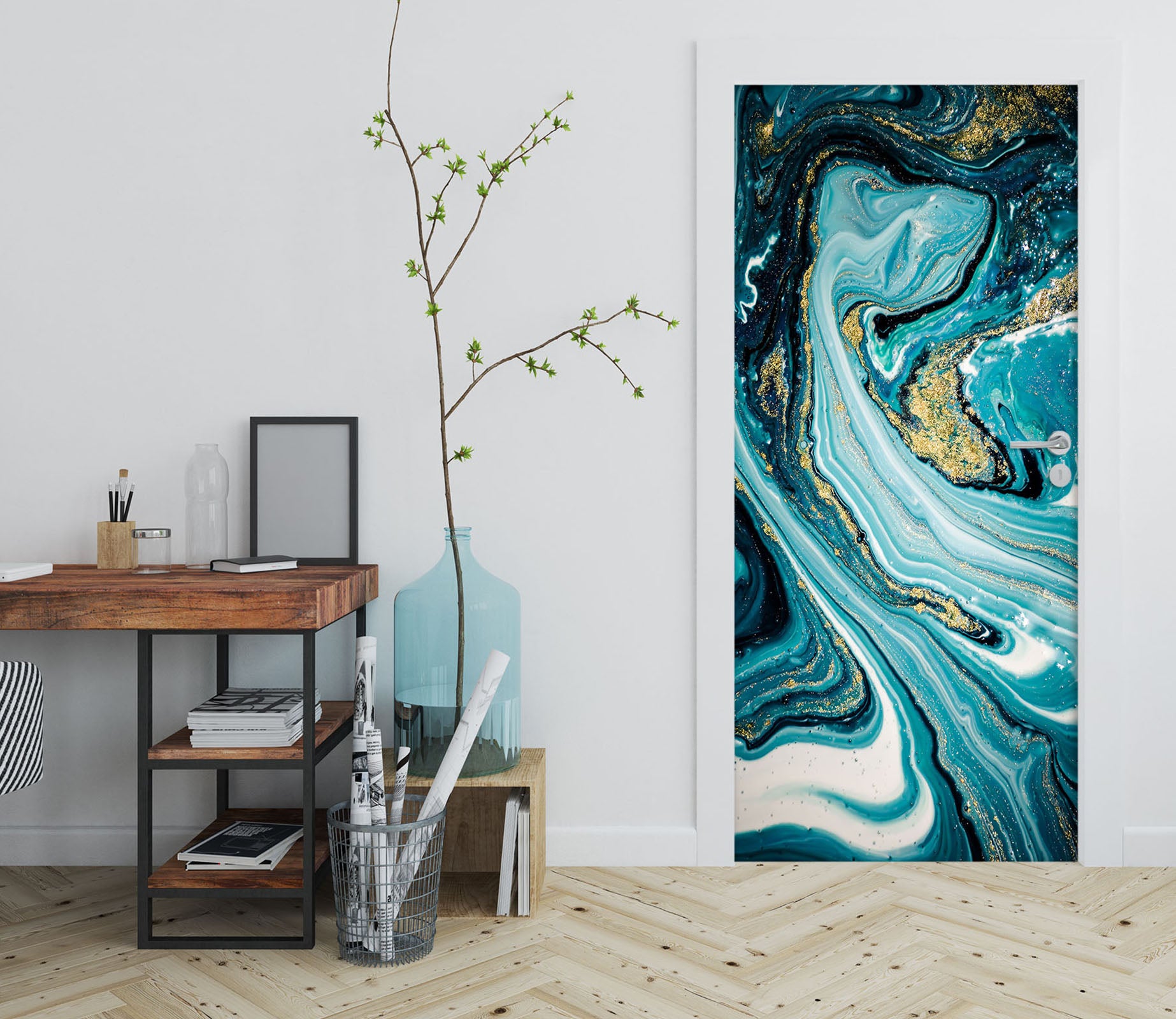 3D Texture 25154 Door Mural