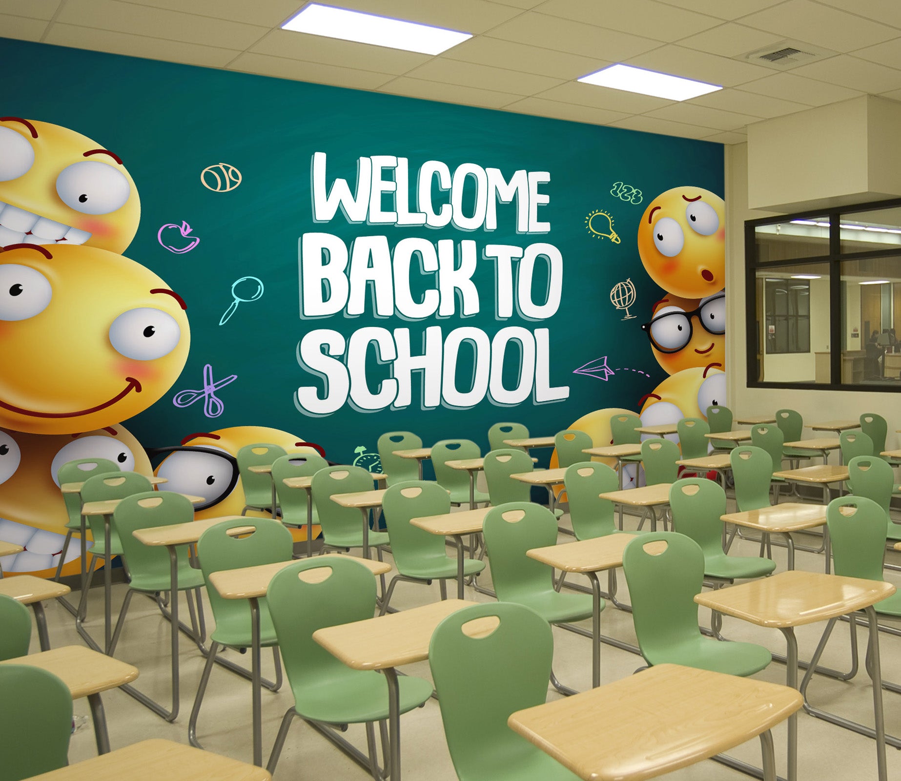 3D Emoticon Package 190 Wall Murals Wallpaper AJ Wallpaper 2 