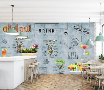 3D Color Juice 3024 Wall Murals Wallpaper AJ Wallpaper 2 