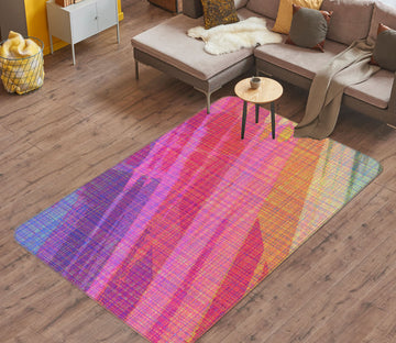 3D Abstract Rainbow 70061 Shandra Smith Rug Non Slip Rug Mat