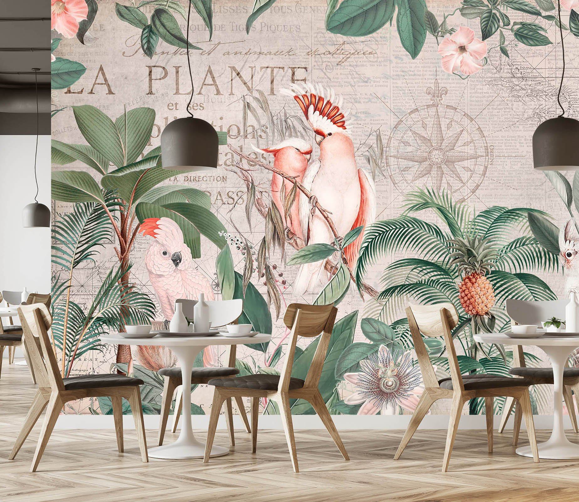 3D Bird Home 1433 Andrea haase Wall Mural Wall Murals Wallpaper AJ Wallpaper 2 