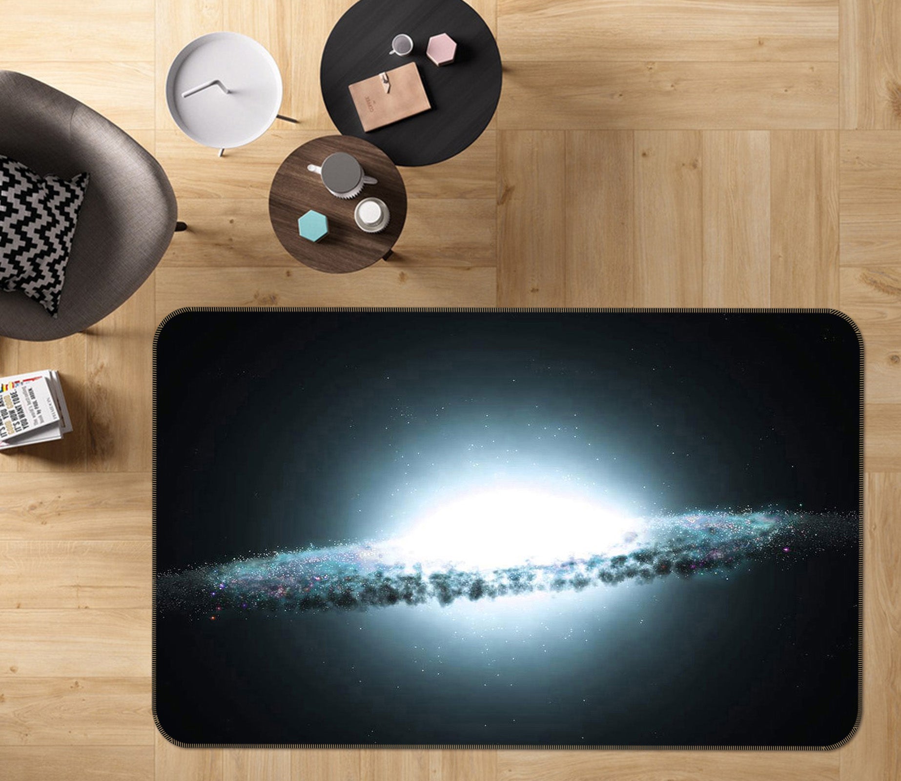 3D Planet 31118 Non Slip Rug Mat