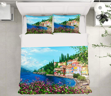 3D Sea Color House 490 Skromova Marina Bedding Bed Pillowcases Quilt