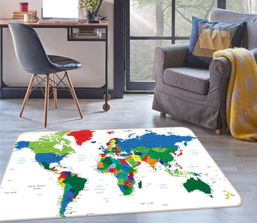 3D Map 35009 Non Slip Rug Mat