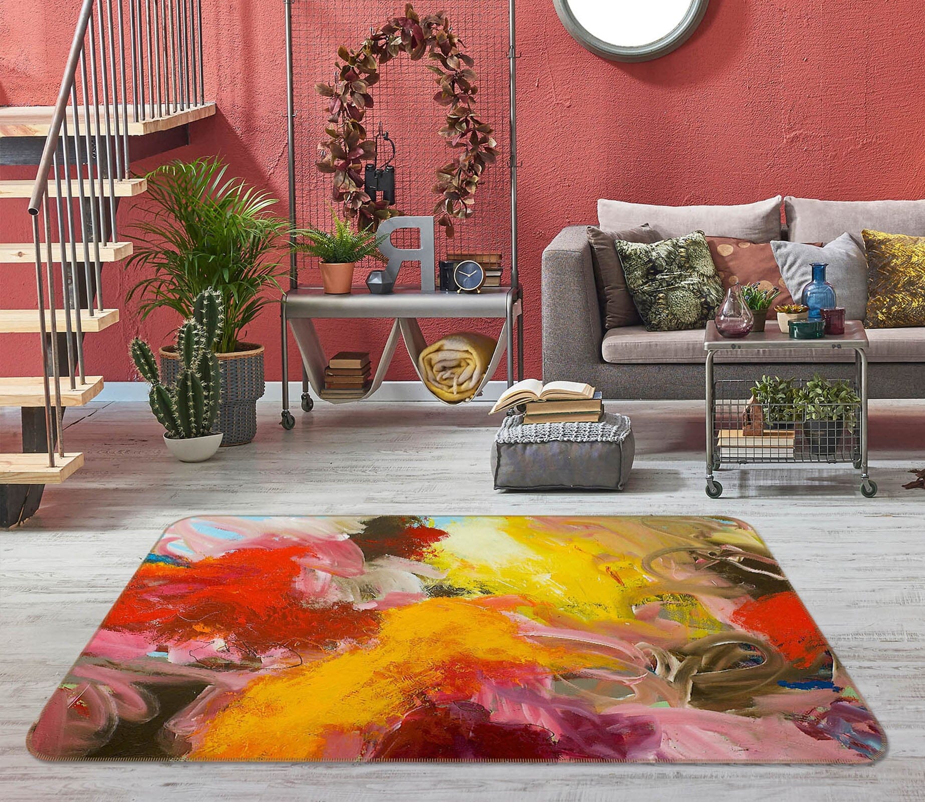 3D Golden Sun 1009 Allan P. Friedlander Rug Non Slip Rug Mat Mat AJ Creativity Home 