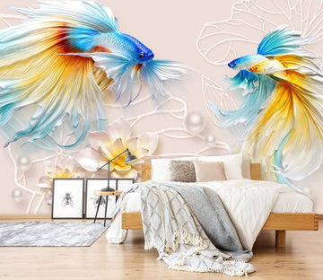 3D Goldfish Tail 474 Wallpaper AJ Wallpaper 2 
