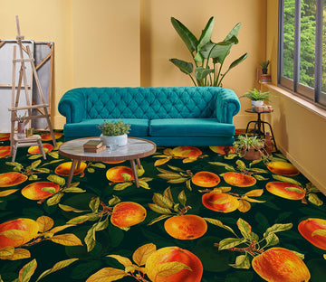 3D Peach 10010 Uta Naumann Floor Mural