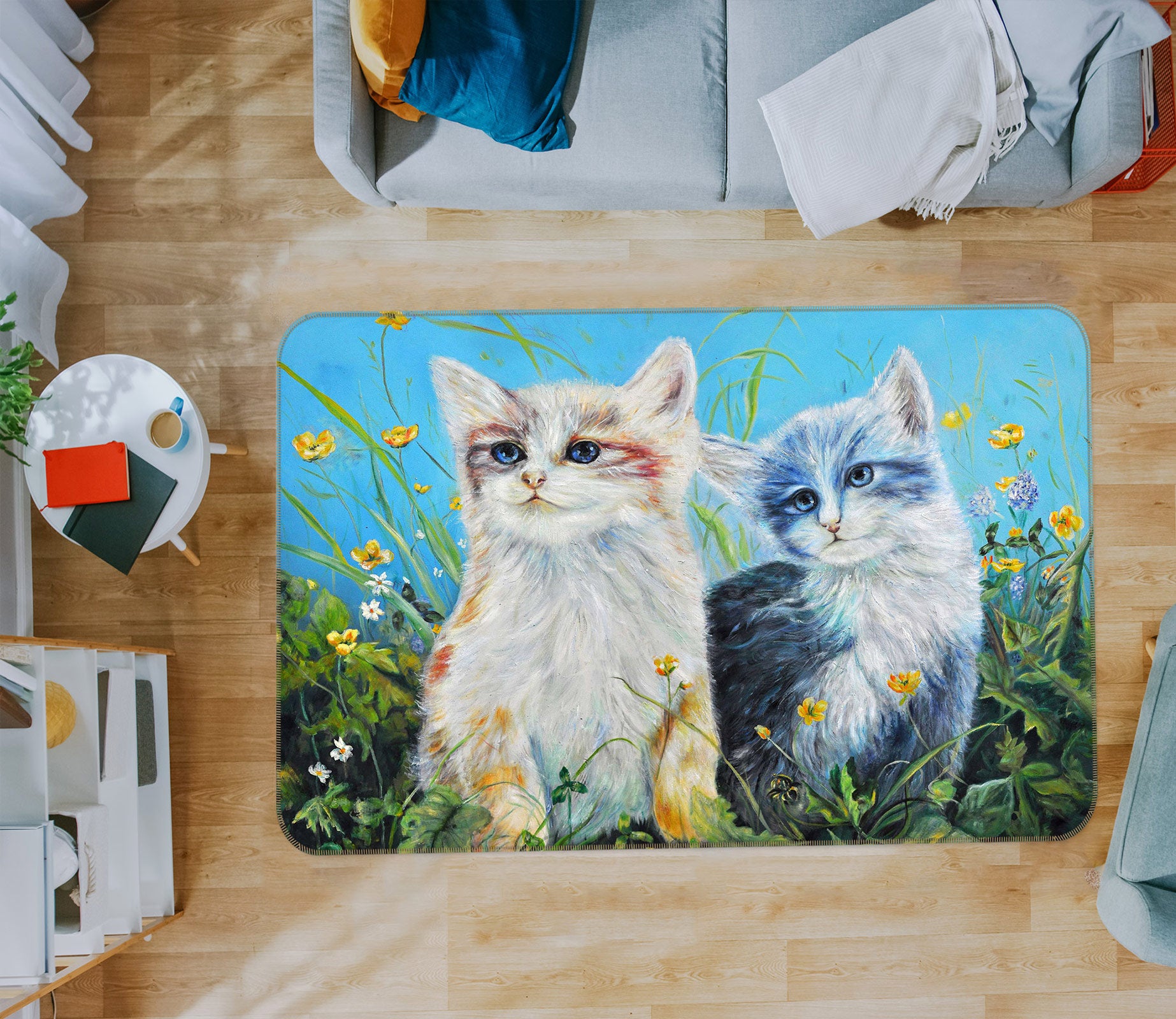 3D Cat 76004 Non Slip Rug Mat