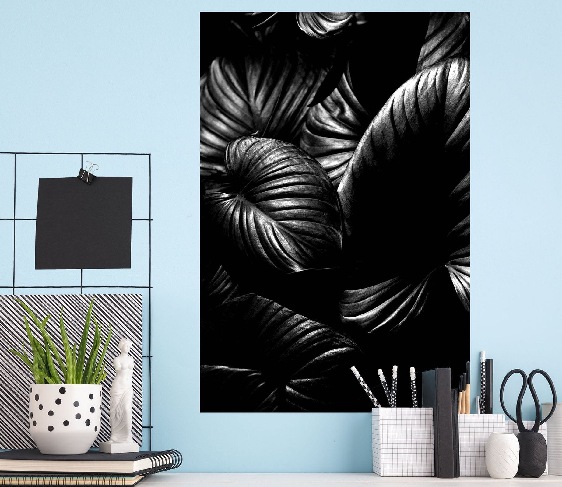 3D Green Leaf 242 Boris Draschoff Wall Sticker Wallpaper AJ Wallpaper 2 