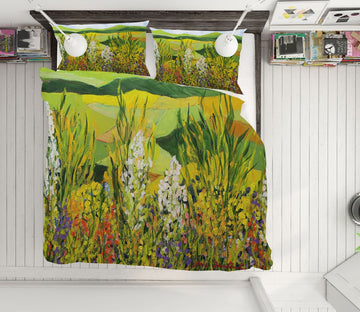 3D White Flower Field 1125 Allan P. Friedlander Bedding Bed Pillowcases Quilt Quiet Covers AJ Creativity Home 
