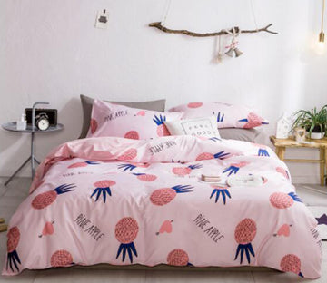 3D Pineapple 30233 Bed Pillowcases Quilt