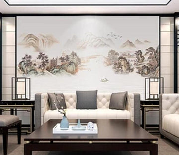 3D Mountain 454 Wall Murals Wallpaper AJ Wallpaper 2 
