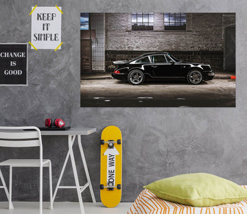 3D Black Luxury Car 1087 Wall Sticker Wallpaper AJ Wallpaper 2 