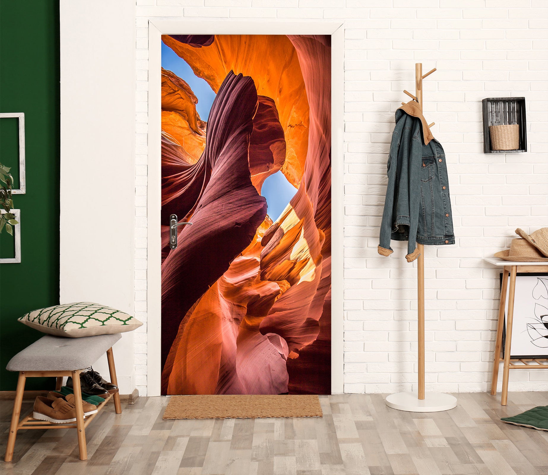 3D Grotto 24117 Door Mural