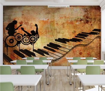 3D piano 58 Wall Murals Wallpaper AJ Wallpaper 2 