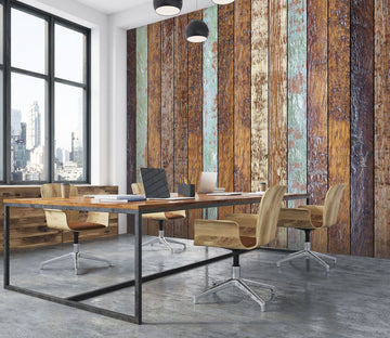 3D Wooden Wall 071 Wall Murals Wallpaper AJ Wallpaper 2 