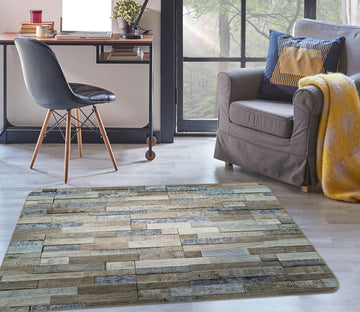 3D Wood Floor Texture 31085 Non Slip Rug Mat