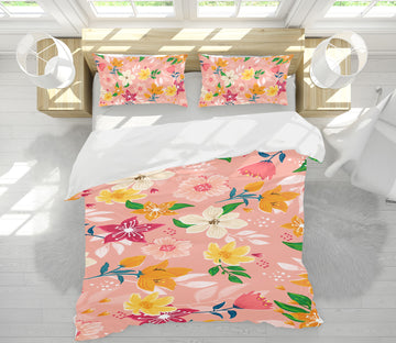 3D Flowers 60177 Bed Pillowcases Quilt