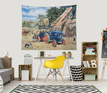 3D Haystack Car 11240 Trevor Mitchell Tapestry Hanging Cloth Hang
