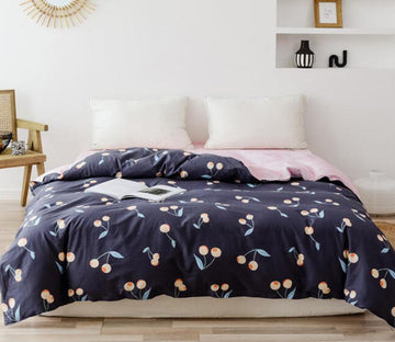 3D Cherry 3181 Bed Pillowcases Quilt
